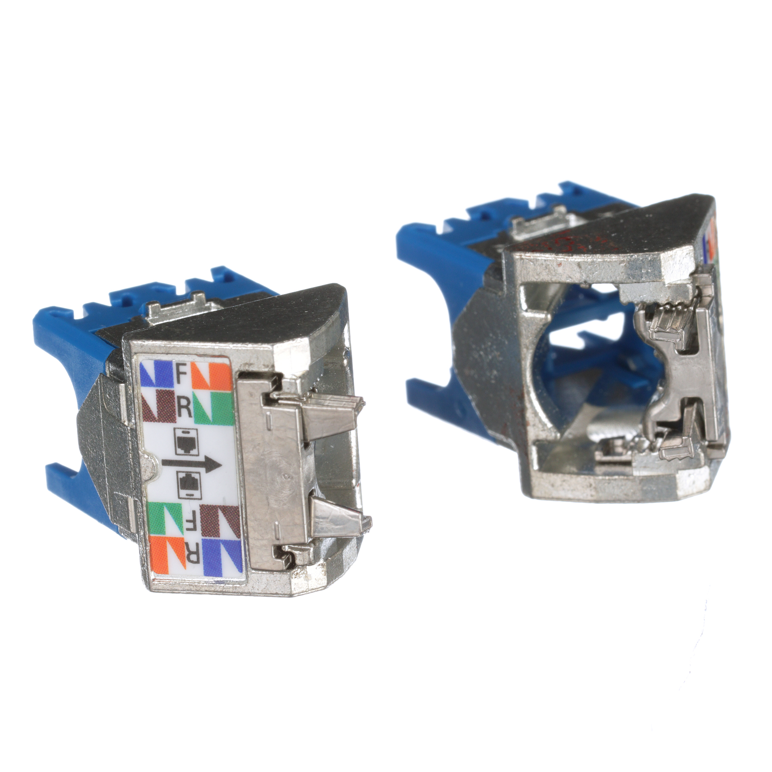 45° Angled Wire Cap for Cat 6A Shielded TG Jack